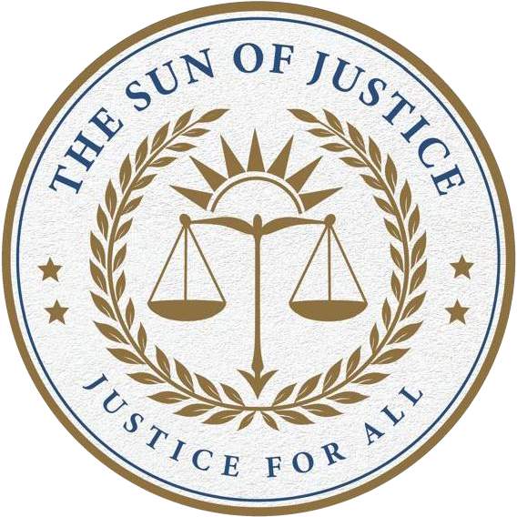 THE SUN OF JUSTICE — JUSTICE FOR ALL